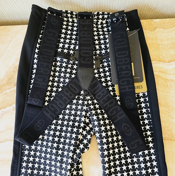 SET- Goldbergh Starski Star Black Ski Pants Goldbergh Starstruck Ski Jacket Star - Picture 5 of 17